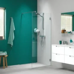 Sealskin Inloopdouche I AM A3 138x200 Cm RVS