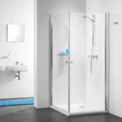 Sealskin Douchecabine Met Swingdeur C105 Hoekinstap 90x195 Cm Chroom