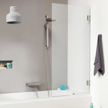 Sealskin Badwand I AM 85x160 cm Chroom Sealskin Badwand I AM 85x160 Cm Chroom -Badkamerwinkel Voor Thuis 123 4125