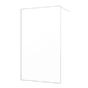 Sealskin Contour Inloopdouche type A3 98x200 cm, 6 mm helder veiligheidsglas met antikalklaag Mat wit Sealskin Contour Inloopdouche Type A3 98x200 Cm, 6 Mm Helder Veiligheidsglas Met Antikalklaag Mat Wit -Badkamerwinkel Voor Thuis 123 4132