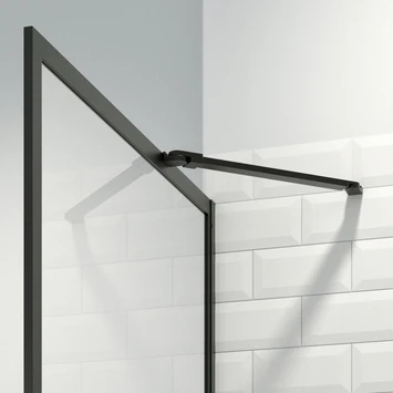 Inloopdouche A3 Contour Zwart 118x200cm SEALSKIN Inloopdouche A3 Contour Zwart 118x200cm -Badkamerwinkel Voor Thuis 123 4147