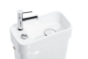 Allibert WC-pack met ingebouwde handenwasser Allibert WC-pack Met Ingebouwde Handenwasser -Badkamerwinkel Voor Thuis 123 416
