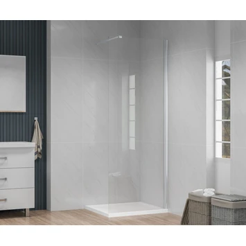 Atlantic Inloopdouche Sapelo 90x195 cm Atlantic Inloopdouche Sapelo 90x195 Cm -Badkamerwinkel Voor Thuis 123 4160