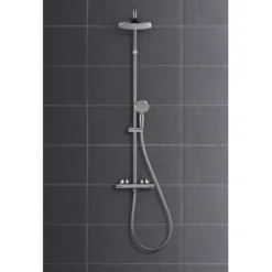 Hansgrohe Douchesysteem Vernis Blend 200 Met Thermostaatkraan Mat Zwart 3 Hansgrohe Douchesysteem Vernis Blend 200 Met Thermostaatkraan Mat Zwart -Badkamerwinkel Voor Thuis 123 4183