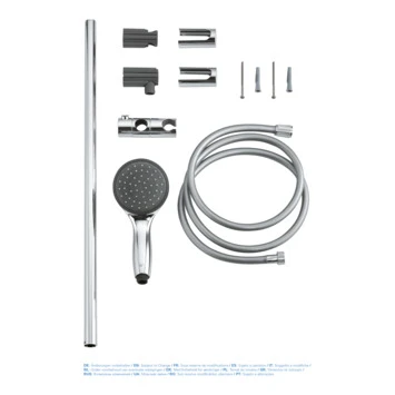 Grohe Doucheset Vitalio Start met Glijstang 2 Douchestanden Grohe Doucheset Vitalio Start Met Glijstang 2 Douchestanden -Badkamerwinkel Voor Thuis 123 4197