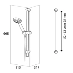 Tiger Splash Doucheset Alicante Waterbesparend Chroom 3 Tiger Splash Doucheset Alicante Waterbesparend Chroom -Badkamerwinkel Voor Thuis 123 4203