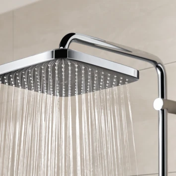 Grohe douchesysteem Vitalio start 250 vierkant met thermostaatkraan QuickFix chroom Grohe Douchesysteem Vitalio Start 250 Vierkant Met Thermostaatkraan QuickFix Chroom -Badkamerwinkel Voor Thuis 123 4229