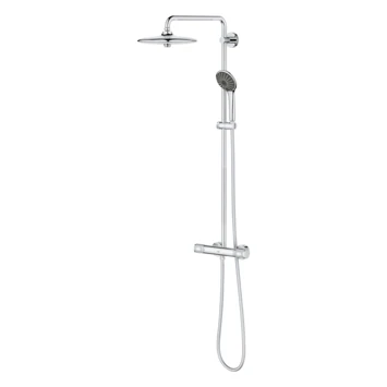 Grohe douchesysteem Vitalio joy 260 cooltouch met thermostaatkraan Quickfix chroom Grohe Douchesysteem Vitalio Joy 260 Cooltouch Met Thermostaatkraan Quickfix Chroom -Badkamerwinkel Voor Thuis 123 4258