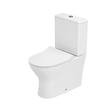 Newport toilet duoblok zonder spoelrand PK/muuraansluiting Atlantic Newport Toilet Duoblok Zonder Spoelrand PK/muuraansluiting -Badkamerwinkel Voor Thuis 123 428