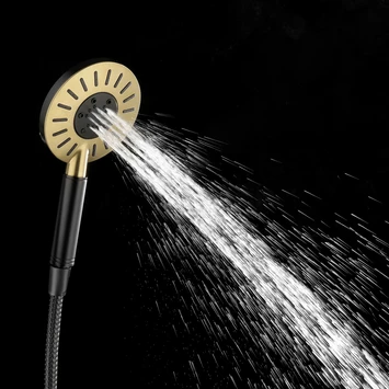 Tiger regendoucheset Akcent zwart messing Tiger Regendoucheset Akcent Zwart Messing -Badkamerwinkel Voor Thuis 123 4297