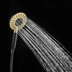 Tiger Regendoucheset Akcent Zwart Messing 4 Tiger Regendoucheset Akcent Zwart Messing -Badkamerwinkel Voor Thuis 123 4298