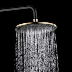 Tiger Regendoucheset Akcent Zwart Messing 6 Tiger Regendoucheset Akcent Zwart Messing -Badkamerwinkel Voor Thuis 123 4300