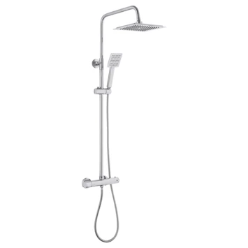 Atlantic regendouche Asher chroom vierkant Atlantic Regendouche Asher Chroom Vierkant -Badkamerwinkel Voor Thuis 123 4329