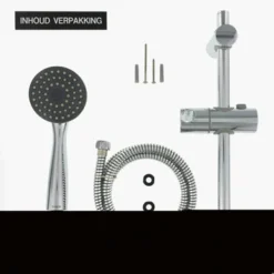 Tiger Splash Doucheset Murcia Waterbesparend Chroom 3 Tiger Splash Doucheset Murcia Waterbesparend Chroom -Badkamerwinkel Voor Thuis 123 4336