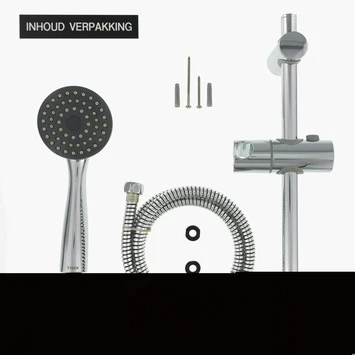 Tiger Splash doucheset Murcia waterbesparend chroom Tiger Splash Doucheset Murcia Waterbesparend Chroom -Badkamerwinkel Voor Thuis 123 4336