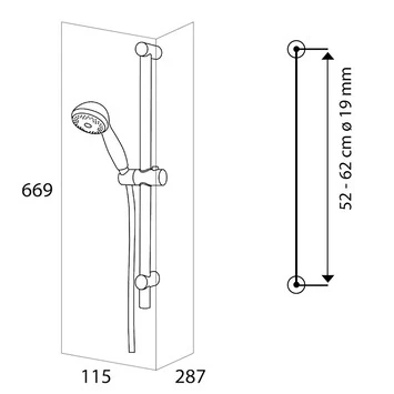 Tiger Splash doucheset Murcia waterbesparend chroom Tiger Splash Doucheset Murcia Waterbesparend Chroom -Badkamerwinkel Voor Thuis 123 4337