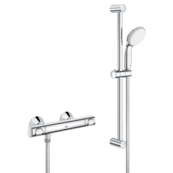 Grohe Precision Flow douchethermostaat incl. doucheset Grohe Precision Flow Douchethermostaat Incl. Doucheset -Badkamerwinkel Voor Thuis 123 4353