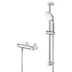 Grohe Precision Flow Douchethermostaat Incl. Doucheset 2 Grohe Precision Flow Douchethermostaat Incl. Doucheset -Badkamerwinkel Voor Thuis 123 4355