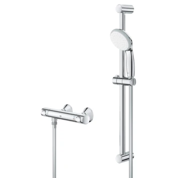 Grohe Precision Flow douchethermostaat incl. doucheset Grohe Precision Flow Douchethermostaat Incl. Doucheset -Badkamerwinkel Voor Thuis 123 4355