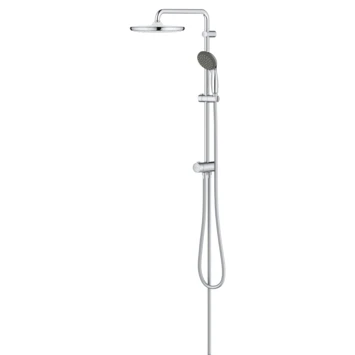 Grohe douchesysteem Vitalio start 250 rond met omstelling chroom Grohe Douchesysteem Vitalio Start 250 Rond Met Omstelling Chroom -Badkamerwinkel Voor Thuis 123 4387