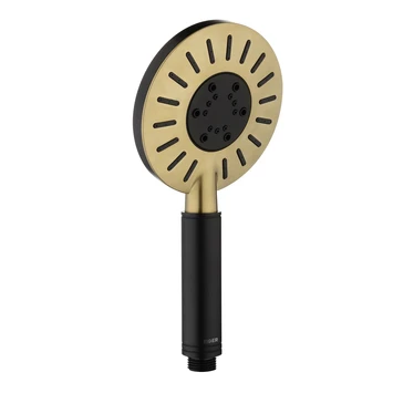 Tiger regendoucheset Akcent zwart/messing incl kraan en handdouche met 3 straalstanden Tiger Regendoucheset Akcent Zwart/messing Incl Kraan En Handdouche Met 3 Straalstanden -Badkamerwinkel Voor Thuis 123 4457