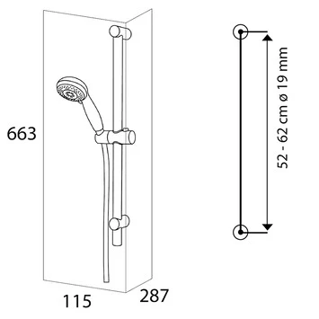 Tiger Splash doucheset Valencia waterbesparend chroom Tiger Splash Doucheset Valencia Waterbesparend Chroom -Badkamerwinkel Voor Thuis 123 4488
