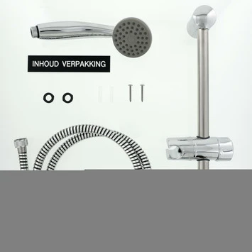 Tiger Doucheset Splash Como met Glijstang Chroom Tiger Doucheset Splash Como Met Glijstang Chroom -Badkamerwinkel Voor Thuis 123 4493