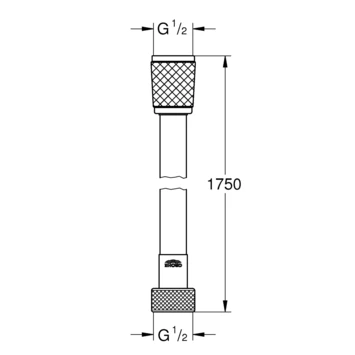 VitalioFlex Doucheslang Comfort 175 Cm Grohe VitalioFlex Doucheslang Comfort 175 Cm -Badkamerwinkel Voor Thuis 123 4529