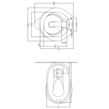 Atlantic Jim toilet AO verhoogd Atlantic Jim Toilet AO Verhoogd -Badkamerwinkel Voor Thuis 123 454