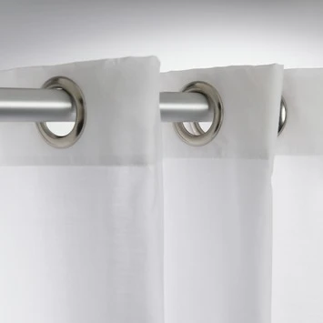 Sealskin Douchegordijn Coloris Wit 200x180 cm Sealskin Douchegordijn Coloris Wit 200x180 Cm -Badkamerwinkel Voor Thuis 123 4555