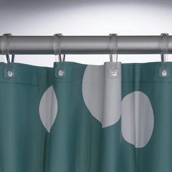 Sealskin Douchegordijn Bubbles Aqua PVC 200x180 cm Sealskin Douchegordijn Bubbles Aqua PVC 200x180 Cm -Badkamerwinkel Voor Thuis 123 4607