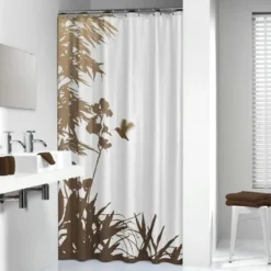 Sealskin Douchegordijn Jungle Zand 200x180 Cm