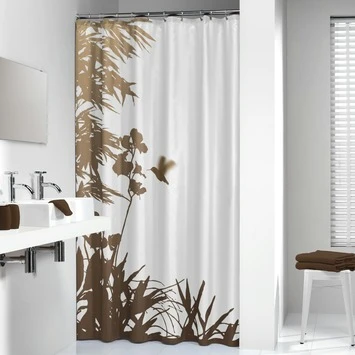 Sealskin Douchegordijn Jungle Zand 200x180 cm Sealskin Douchegordijn Jungle Zand 200x180 Cm -Badkamerwinkel Voor Thuis 123 4609
