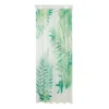 Sealskin Douchegordijn Leaves 180x200cm Groen/wit