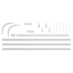 SEALSKIN Douchestang Easy Roll 90x90x90cm Wit -Badkamerwinkel Voor Thuis 123 4627