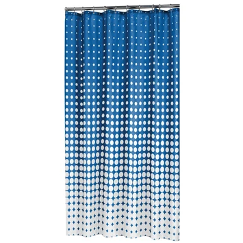 Sealskin Douchegordijn Speckles Royal Blauw 180x200 cm Sealskin Douchegordijn Speckles Royal Blauw 180x200 Cm -Badkamerwinkel Voor Thuis 123 4665