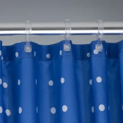 Sealskin Douchegordijn Speckles Royal Blauw 180x200 Cm 2 Sealskin Douchegordijn Speckles Royal Blauw 180x200 Cm -Badkamerwinkel Voor Thuis 123 4667