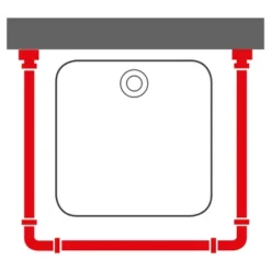 Sealskin Douchegordijnstang Seallux Combi Mat Aluminium -Badkamerwinkel Voor Thuis 123 4673