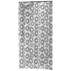 Sealskin Douchegordijn Circolo Grijs 180x200 Cm