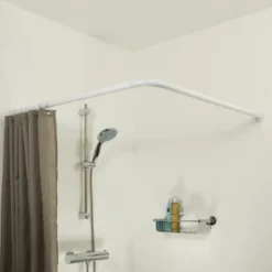 Sealskin Douchegordijnstang Seallux Combi Wit -Badkamerwinkel Voor Thuis 123 4712