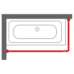 Sealskin Douchegordijnstang Seallux Combi Wit -Badkamerwinkel Voor Thuis 123 4715