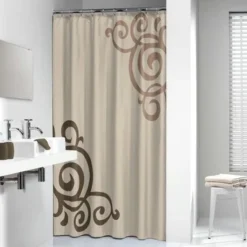 Sealskin Douchegordijn Duchess 180x200 Cm Ecru