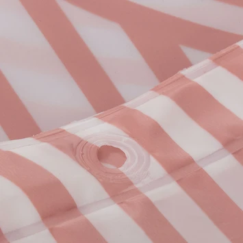 Sealskin douchegordijn brave 180x200cm d.roze/wit Sealskin Douchegordijn Brave 180x200cm D.roze/wit -Badkamerwinkel Voor Thuis 123 4761