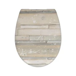 Cedo Pastel Wood Wc Bril Softclose Duroplast