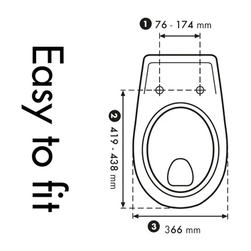 Cedo Pastel wood wc bril softclose duroplast Cedo Pastel Wood Wc Bril Softclose Duroplast -Badkamerwinkel Voor Thuis 123 4793