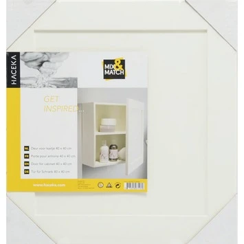 Haceka Mix&match kastdeur wit 40x40 cm Haceka Mix&match Kastdeur Wit 40x40 Cm -Badkamerwinkel Voor Thuis 123 4798