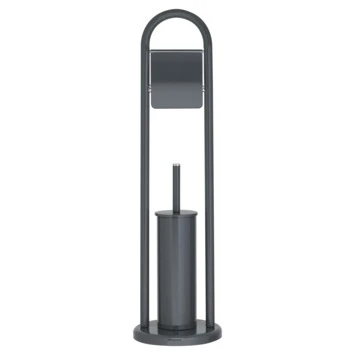 Sealskin Toiletrek Acero Metaal Grijs Sealskin Toiletrek Acero Metaal Grijs -Badkamerwinkel Voor Thuis 123 4824