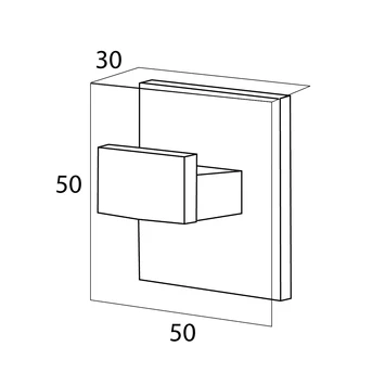 Tiger Haak Items Groot Chroom Tiger Haak Items Groot Chroom -Badkamerwinkel Voor Thuis 123 4831