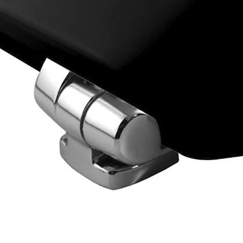 Bemis WC bril New York Zwart Hout met Softclose Bemis WC Bril New York Zwart Hout Met Softclose -Badkamerwinkel Voor Thuis 123 4833