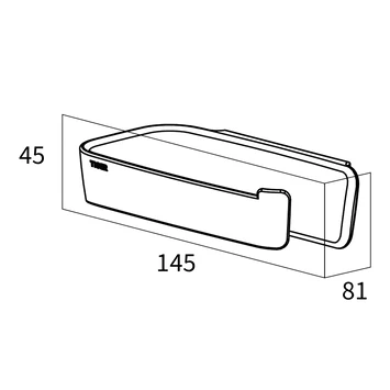 Tiger Toiletrolhouder TESS zwart Tiger Toiletrolhouder TESS Zwart -Badkamerwinkel Voor Thuis 123 4865
